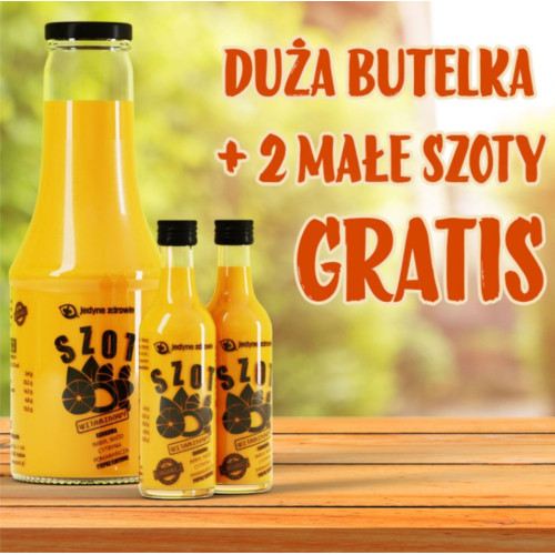 Szot witaminowy 500ml + 2 x 50ml gratis